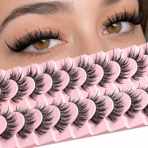 Image 14 of Hybrid Lashes for the product APCYUST False Eyelashes