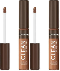 Thumbnail for Image 20 of Bronze / 0.23 Fl Oz (Pack of 2) for the product COVERGIRL Clean Invisible Lightweight Concealer