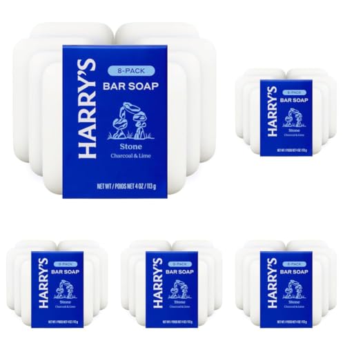 Image 8 of Stone Scent / 4 Ounce (Pack of 40) for the product Harry's Bar Soap for Men