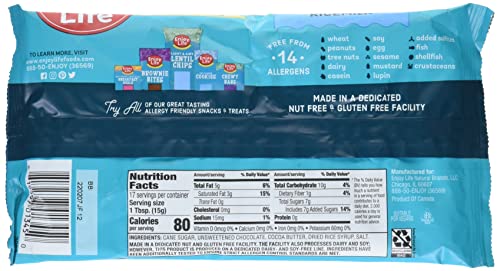 Image 2 of Enjoy Life Ricemilk Baking Morsels Milk Chocolate Flavor 6 Bags (9 oz) Bulk Chocolate