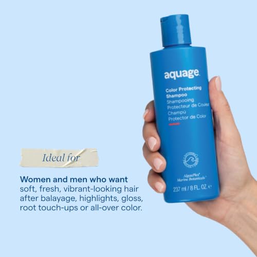 Image 5 of Aquage Color Protecting Shampoo & Moisturizing Hair Wash, 33.8 oz