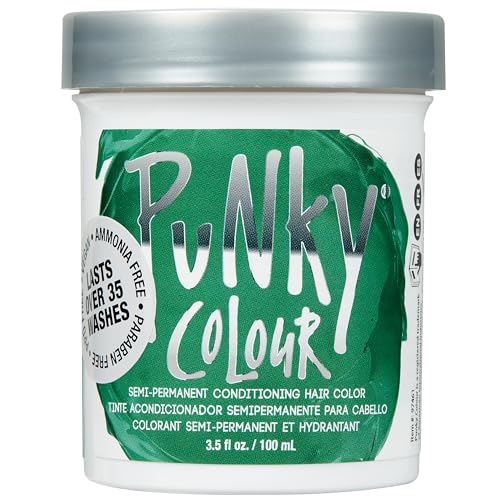 Image 18 of Alpine Green / 3.5 Fl Oz (Pack of 1) for the product Punky Colour Semi Permanent Hair Color