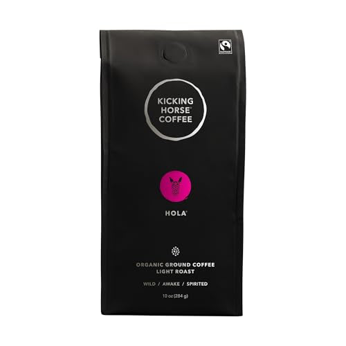 Image 1 of Default Title for the product Kicking Horse Coffee Hola Light Roast Ground 10 oz