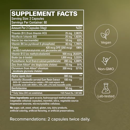 Image 6 of Terry Naturally Healthy Feet and Nerves - Nerve Function - 120 Count
