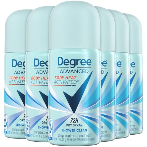 Image 1 of Default Title for the product Degree Women’s Travel Deodorant Antiperspirant Spray 6-Pack, 1 Oz Ea