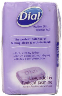 Thumbnail for Image 2 of Dial Antibacterial Deodorant Soap Lavender & Twilight Jasmine - 3 CT