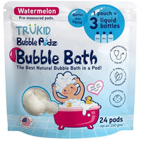 Thumbnail for Image 11 of Watermelon / 24 Count (Pack of 1) for the product TruKid Bubble Podz Bubble Bath for Kids, Toddlers, & Babies