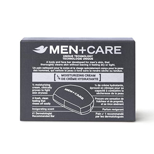 Image 3 of Dove Men+Care 3 in 1 Bar To Clean and Hydrate Skin Extra Fresh More Moisturizing Than Bar Soap 3.75 oz 10 Bars