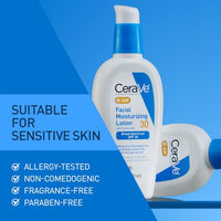 Thumbnail for Image 6 of CeraVe AM Daily Facial Moisturizer with SPF 30, Face Sunscreen, 3oz