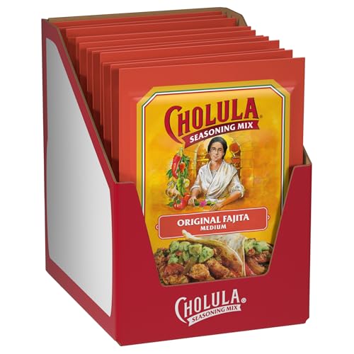 Image 1 of Default Title for the product Cholula Seasoning Mix, Original Fajita, Medium Heat, 0.87 oz Pack of 12