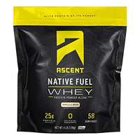 Thumbnail for Image 4 of Ascent 100% Whey Native Whey Protein Blend 4 lb