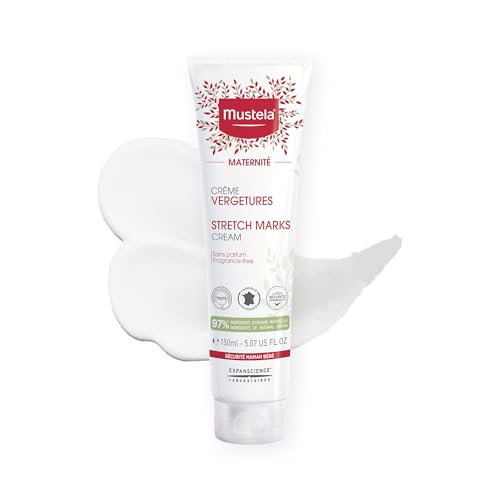 Image 1 of 5.07 Fl Oz (Pack of 1) / Fragrance Free for the product Mustela Maternity Stretch Marks Cream for Pregnancy