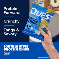 Thumbnail for Image 4 of Quest Nutrition Ranch Tortilla Style Protein Chips, 4 Count