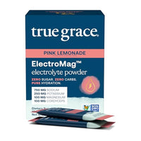 Thumbnail for Image 1 of Pink Lemonade / 16 Stick Packs for the product True Grace ElectroMag Electrolyte Powder