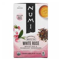 Thumbnail for Numi Tea White Tea Rose 16 bags