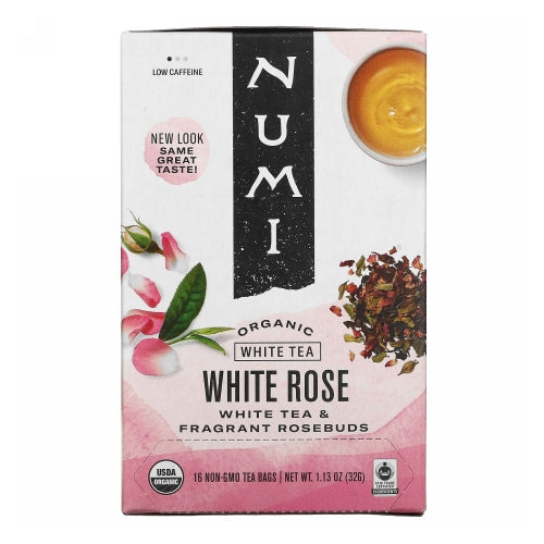 Numi Tea White Tea Rose 16 bags