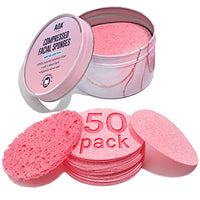 Thumbnail for Image 1 of Pink / 1 Count (Pack of 50) for the product AOA Studio Compressed Facial Sponges