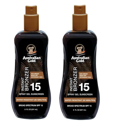 Image 1 of Default Title for the product Australian Gold Spray Gel Sunscreen SPF 15 Two 8 Fl Oz