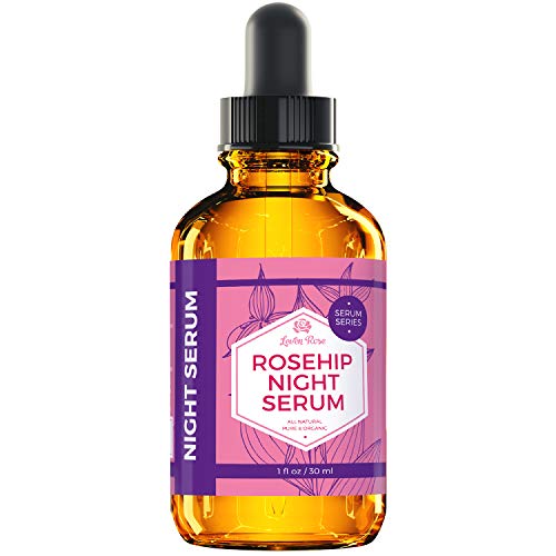 Image 2 of Leven Rose Rosehip Oil Night Face Serum 1 oz