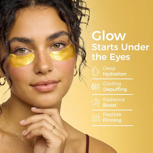 Image 2 of AILEORY 24K Gold Peptide Under Eye Patches (24 Pairs)