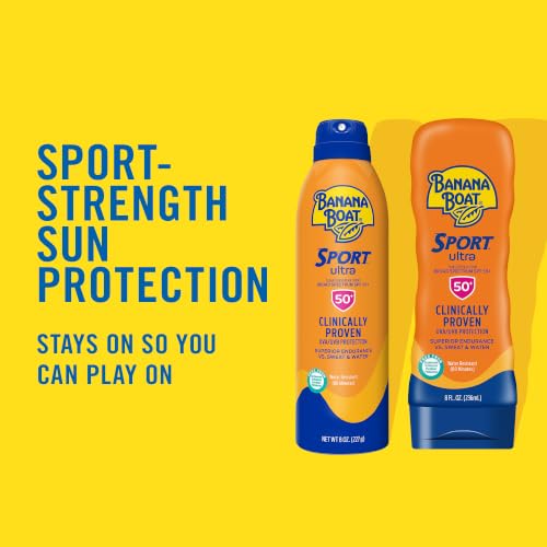 Image 3 of Banana Boat Sport SPF 50 Sunscreen Triple Pack, 8 oz each (Pack of 3)