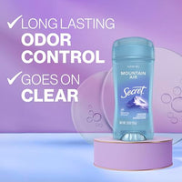 Thumbnail for Image 2 of Secret Fresh Antiperspirant Deodorant for Women 2.6 oz Pack of 2