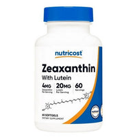 Thumbnail for Nutricost Zeaxanthin with Lutein Softgel 60 Count