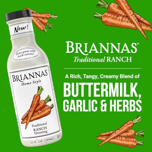 Image 3 of BRIANNAS Home Style Traditional Ranch Dressing, Gluten Free, 2 Pack