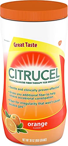 Image 7 of CITRUCEL Citrucel Orange, 30 Ounce