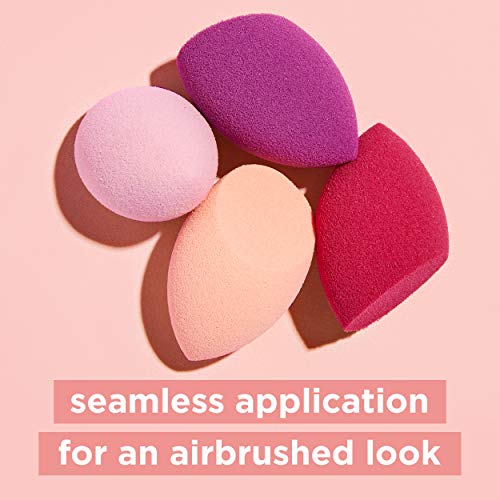 Image 4 of Real Techniques Mini Miracle Complexion Sponge Makeup Blender, Beauty Sponges, 2 Packs of 4, 8 Count Total