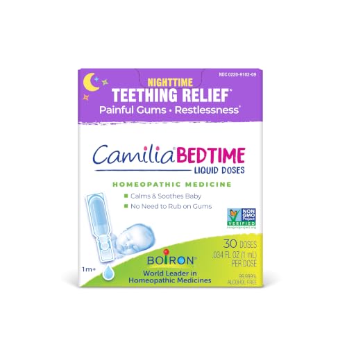 Image 1 of 30 Dose / Bedtime for the product Boiron Camilia Bedtime Liquid Doses for Nighttime Teething Relief 30 Count