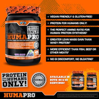 Thumbnail for Image 4 of ALR Industries Humapro Vegan EAA Formula Sour Grape 45 Servings