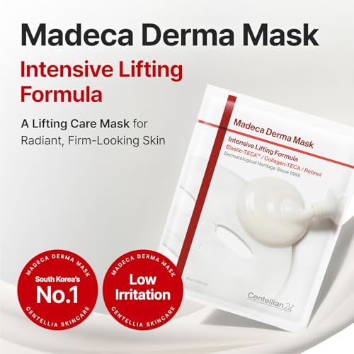 Image 6 of CENTELLIAN 24 Madeca Cream Time Reverse Set, 2x1.69 fl oz + 2 Lifting Masks