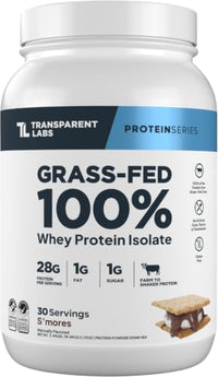 Thumbnail for Image 8 of S'mores for the product Transparent Labs Grass-Fed Whey Protein