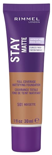 Image 5 of Noisette / 1 Fl Oz (Pack of 1) for the product Rimmel Stay Matte Liquid Foundation