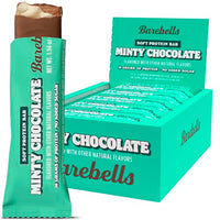 Thumbnail for Image 1 of Default Title for the product BAREBELLS Soft Protein Bars Minty Chocolate - 12 Count, 16g High Protein Treats