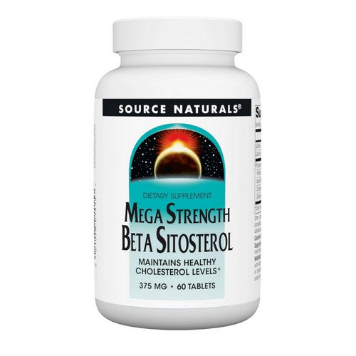 Source Naturals Mega Strength Beta Sitosterol 60 Tabs