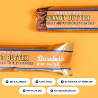 Thumbnail for Image 4 of BAREBELLS Protein Bars Peanut Butter - 12 Count, 20g High Protein Treats