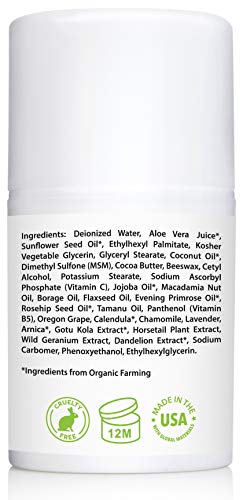 Image 6 of Amara Beauty Vitamin C Cream for Face with Coconut Oil, Cocoa Butter & Jojoba Oil, 1.7 fl. oz. (Pack of 2)