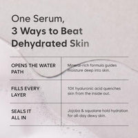 Thumbnail for Image 4 of Cecith Waterlock First Serum, Korean Hydrating Hyaluronic Acid Serum for Face, Lightweight Moisture Barrier Serum for Dry & Dehydrated Skin, 5.07 fl oz