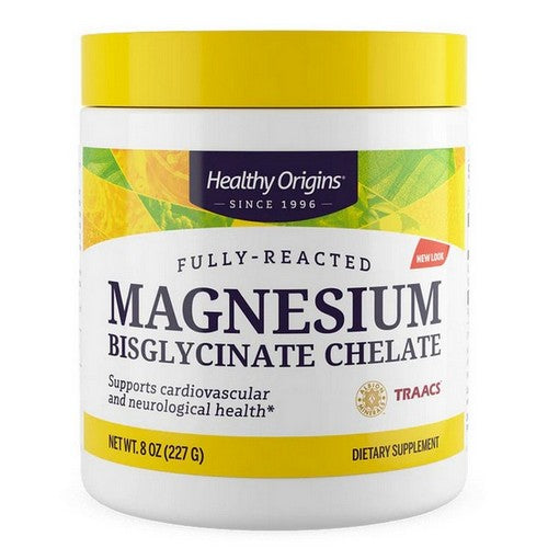 Healthy Origins Magnesium Bisglycinate Chelate 8 Oz