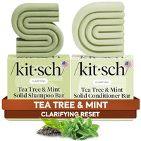 Thumbnail for Image 1 of Default Title for the product Kitsch Tea Tree Shampoo and Conditioner Set – Made in USA, 2 pcs