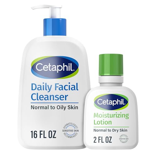 Image 1 of Default Title for the product Cetaphil Daily Facial Cleanser, Oily & Combo Skin, 16oz, Face Lotion, 2oz