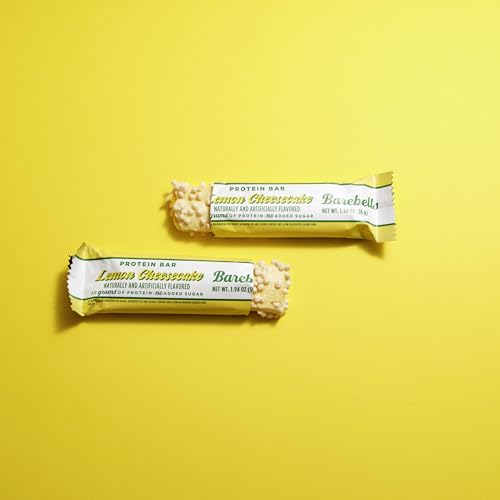 Image 6 of BAREBELLS Protein Bars Lemon Cheesecake - Pack of 12, 20g High Protein Treats