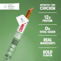 Thumbnail for Image 3 of Chomps Savory Breakfast Chicken Protein Snack Stick 24ct