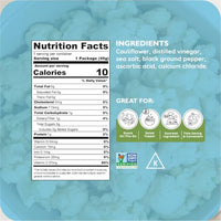 Thumbnail for Image 2 of Poshi Marinated Cauliflower Snack Packs, Salt & Black Pepper, 10 x 1.58 oz