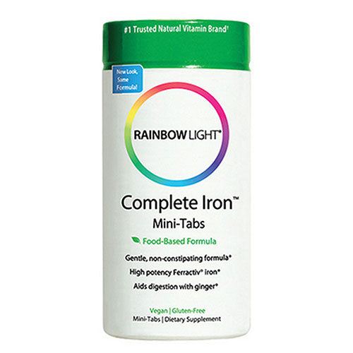 Rainbow Light Complete Iron Mini-Tabs 60 Tabs