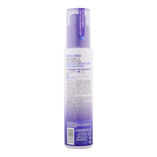 Image 2 of GIOVANNI 2chic Ultra Repairing Leave-In Conditioning & Styling Elixir, 4 oz