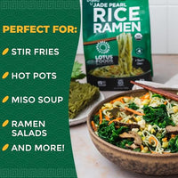 Thumbnail for Image 5 of Lotus Foods Jade Pearl Organic Rice Ramen, Non GMO - 10 Oz Bags (Pack of 6)