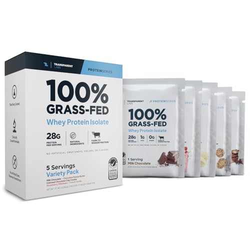 Image 2 of Variety Pack for the product Transparent Labs Grass-Fed Whey Protein